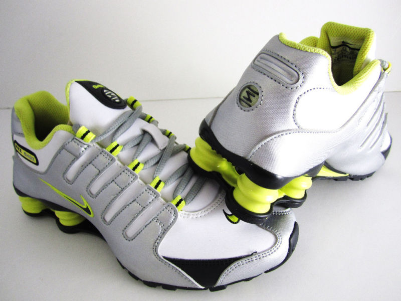 nike shox cinza e verde limao nike shox cinza e verde limao